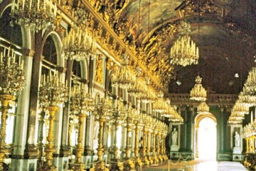 73 Herreninsel im Chiemsee_Schloss Herrenchiemsee_grosse Spiegelgalerie